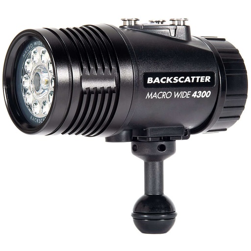 [bs-mw-4300] Backscatter Macro Wide 4300 Underwater Video Light MW4300