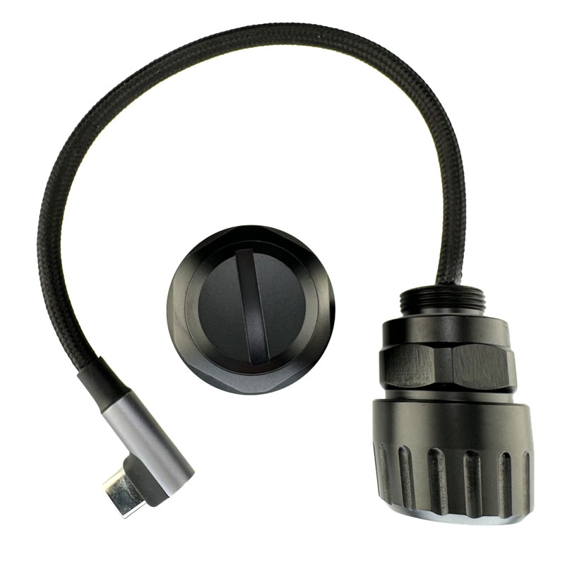 Nauticam M24 - M16 Adaptor for use with 26325 (USB-C Bulkhead)
