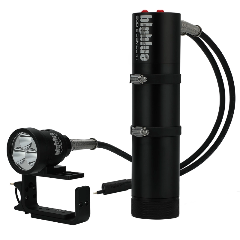 Bigblue TL4000P EOD Sidemount with Adjustable Goodman Handle