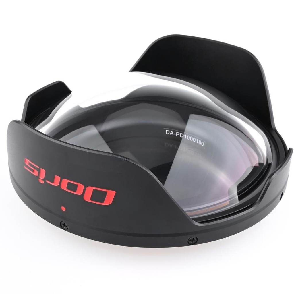 Doris 180mm Optical-Glass Wide-Angle Dome Port 