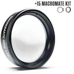Backscatter +15 MacroMate Mini Underwater Macro Lens for GoPro 3, 3+, 4, 5, 6, 7, 8, 9, 10,
11, 12, 13