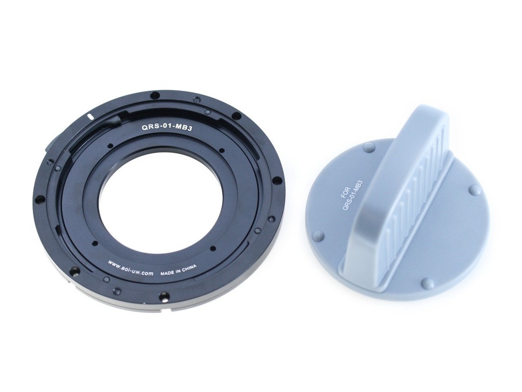 AOI QRS-01-MB3P Quick Release System 01 Mount Base for M52 Threaded Flat Ports