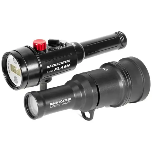 [bs-mf-2-combo] Backscatter Backscatter Mini Flash 2 & Optical Snoot Combo Package