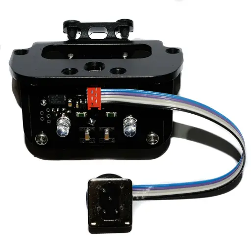 [UWT-11070-HSS-MFC] UW Technics Optoelectronic TTL-Converter for NIKON for MARELUX underwater housings, including MARELUX original metal cage-shape frame and camera support